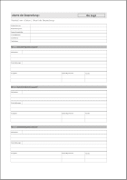 Protokoll Template Excel