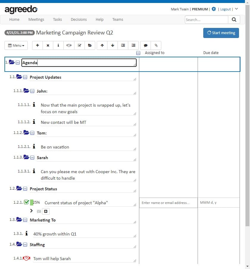 How to take meeting minutes